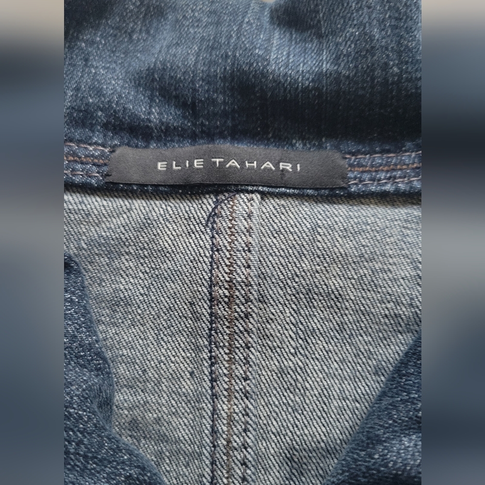 Elie Tahari Women's Denim Jacket - Picture 2 of 16